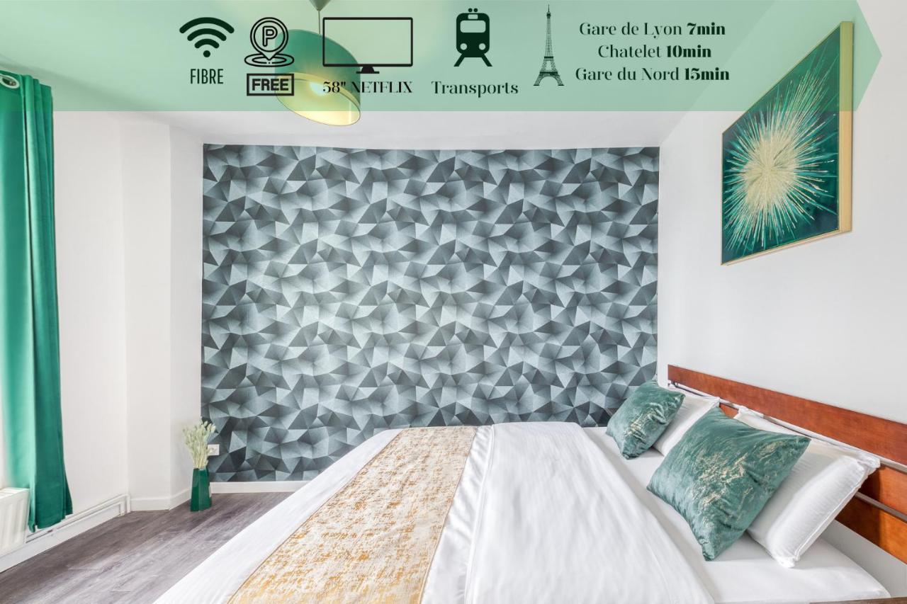 Modern House 7Min To Paris Professionals And Family Lejlighed Alfortville Eksteriør billede